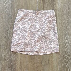 Wild Fable Cream Tan Pencil Mini Skirt Casual